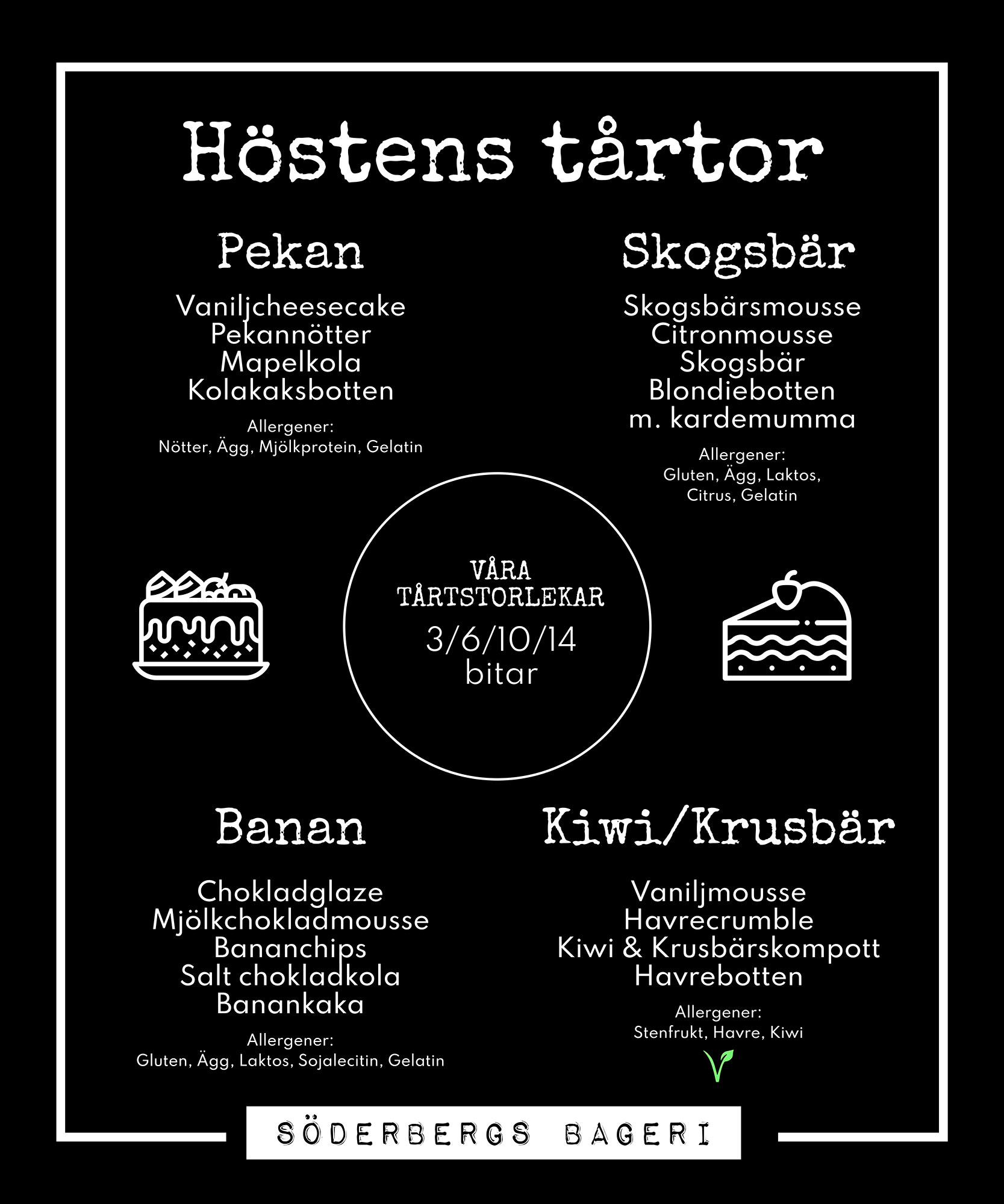 Sommar tårtor
