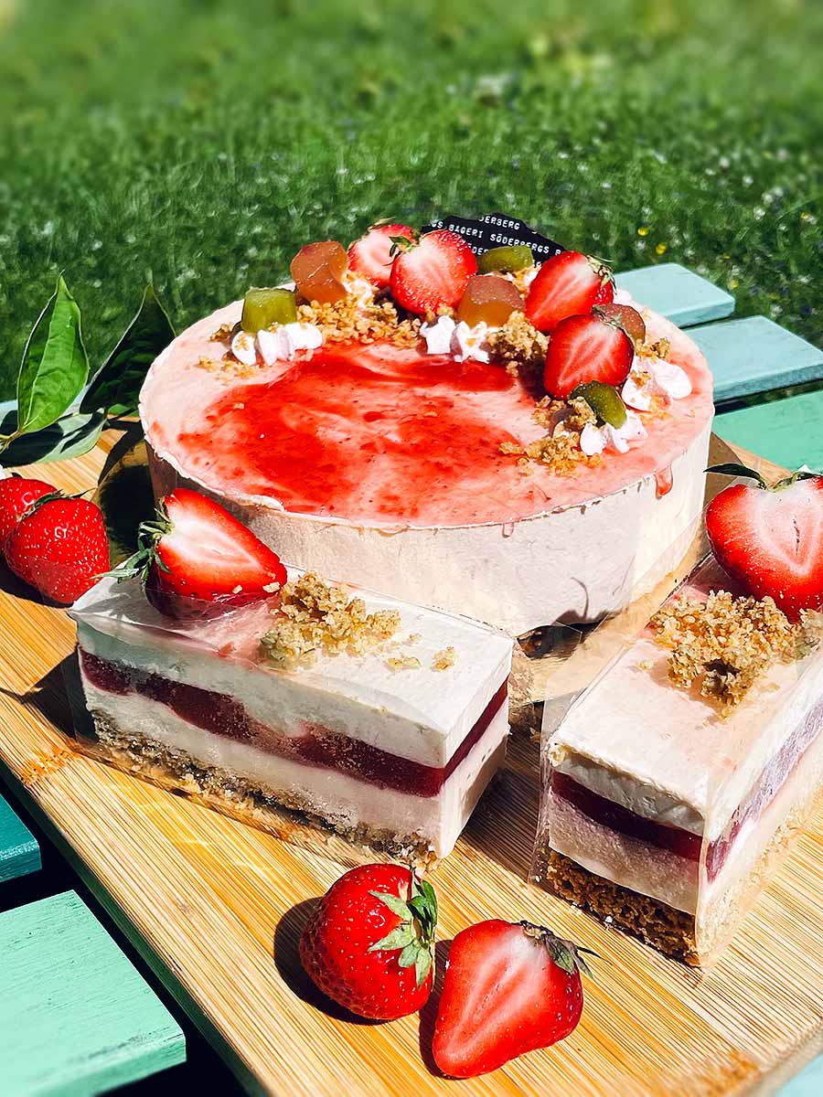 Sommarcheesecake
